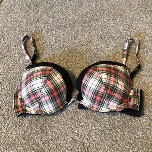 Plunge Bra/Christmas colors BEAUTIFUL! 34 D